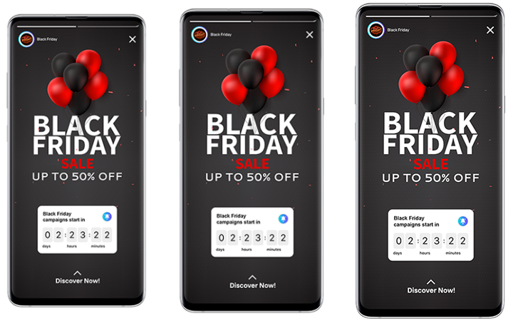 Black Friday Mobile View