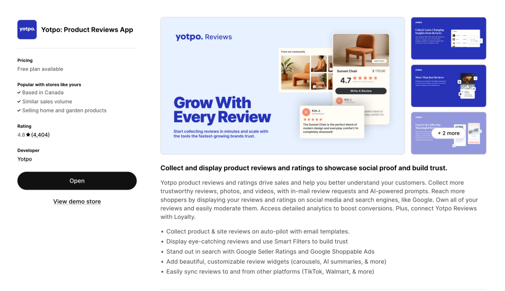 Image - Best Shopify Apps - Yotpo Product Reviews App