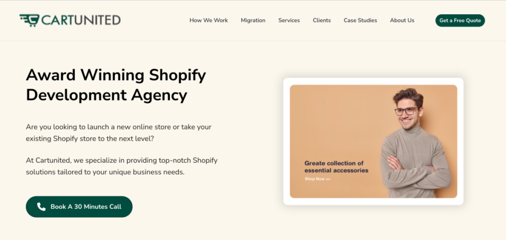 Shopify Marketing Agency - CartUnited