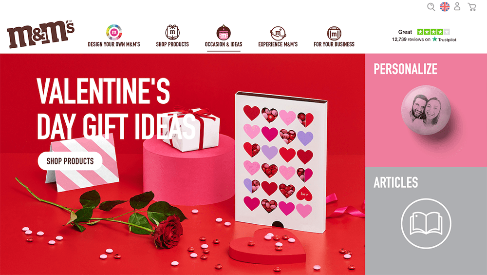 Valentine's Day Marketing Ideas for 2025 - M&M