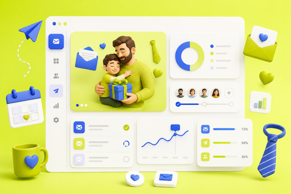 Hero Image - Father's Day Email Campaigns