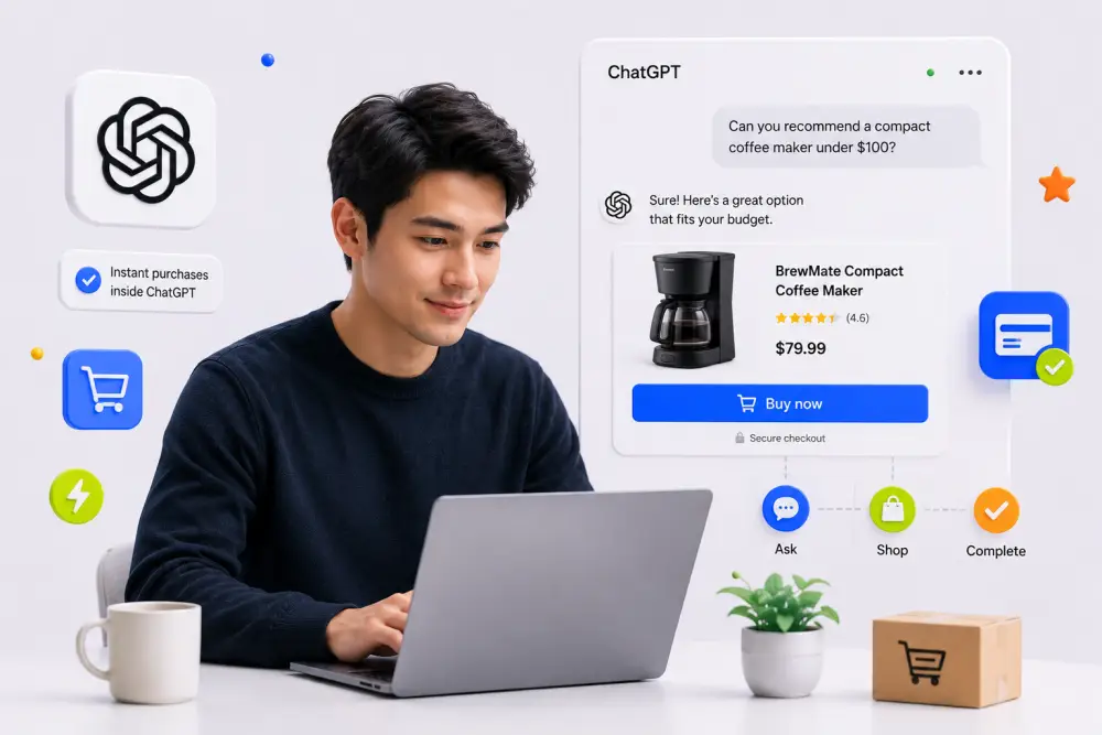 Featured Image - OpenAI Enables Instant Purchases Directly in ChatGPT